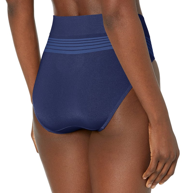 Warner's womens No Pinching No Problems Seamless Panty briefs underwear, Navy Ink, Medium US - Image 2